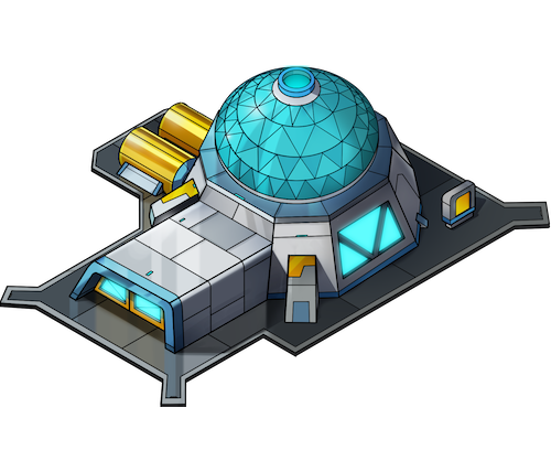 Research Lab building from play-to-earn game Operation Dawn