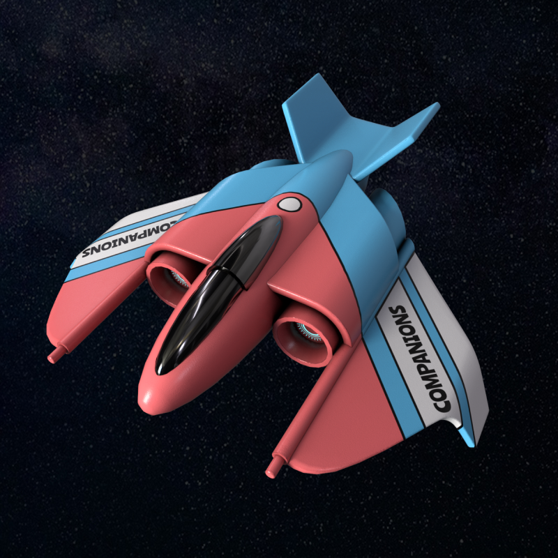 Claim Companion Spaceship Skin to use in play-to-earn game Operation Dawn