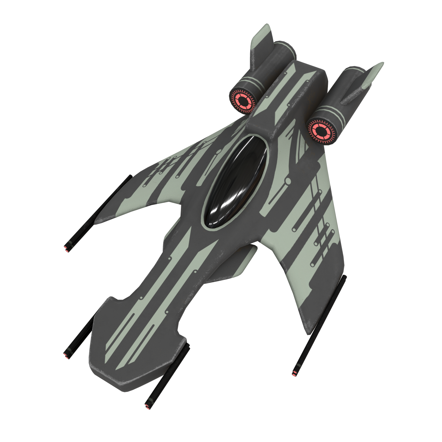 Nurse enemy spaceship from play-to-earn game Operation Dawn