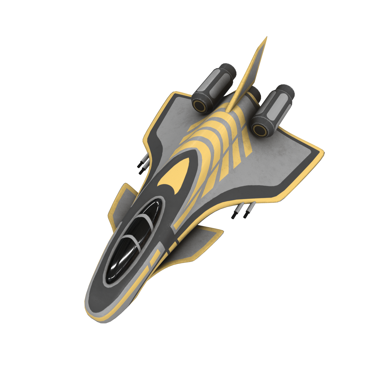 Cassawar friendly spaceship from play-to-earn game Operation Dawn