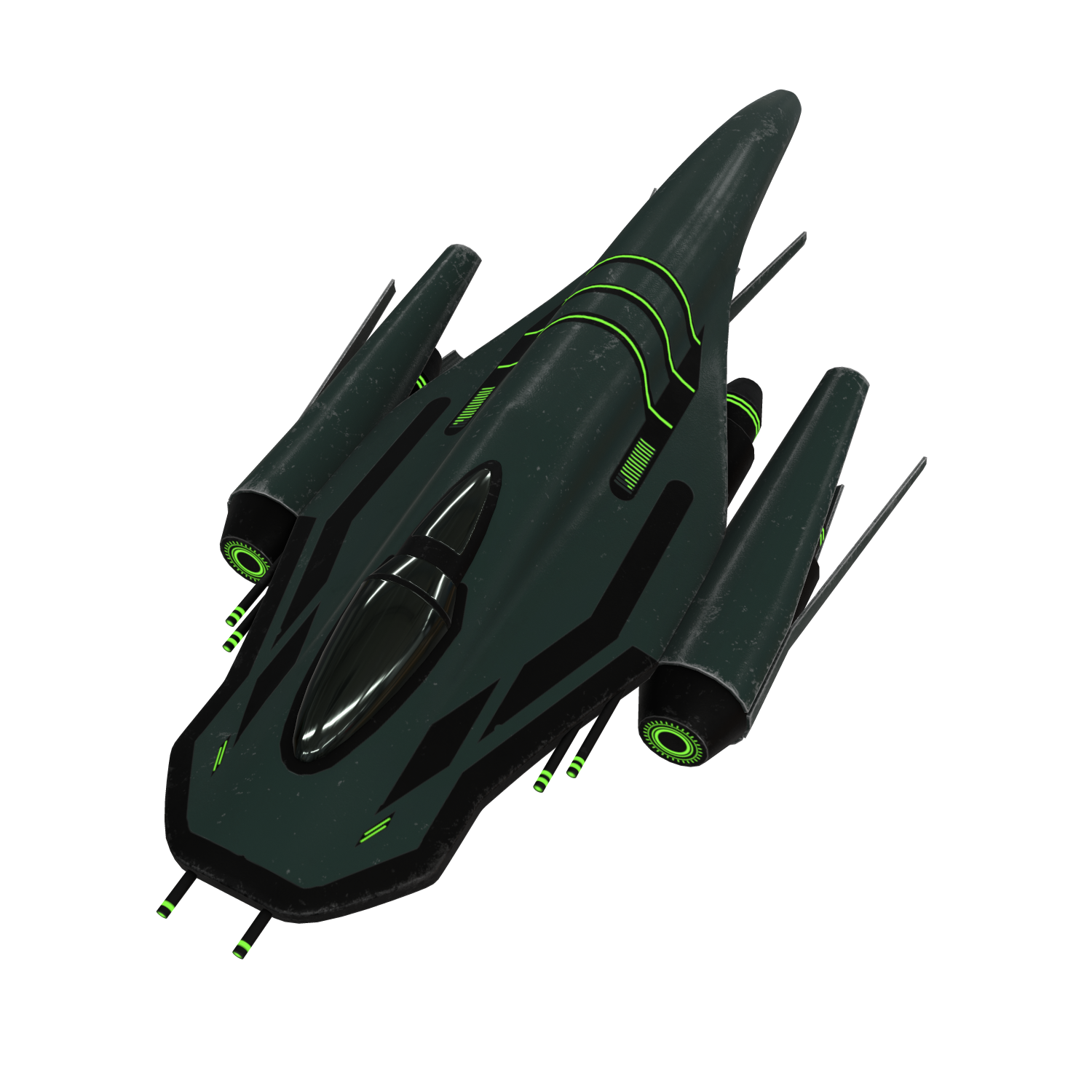 Falconer friendly spaceship from play-to-earn game Operation Dawn
