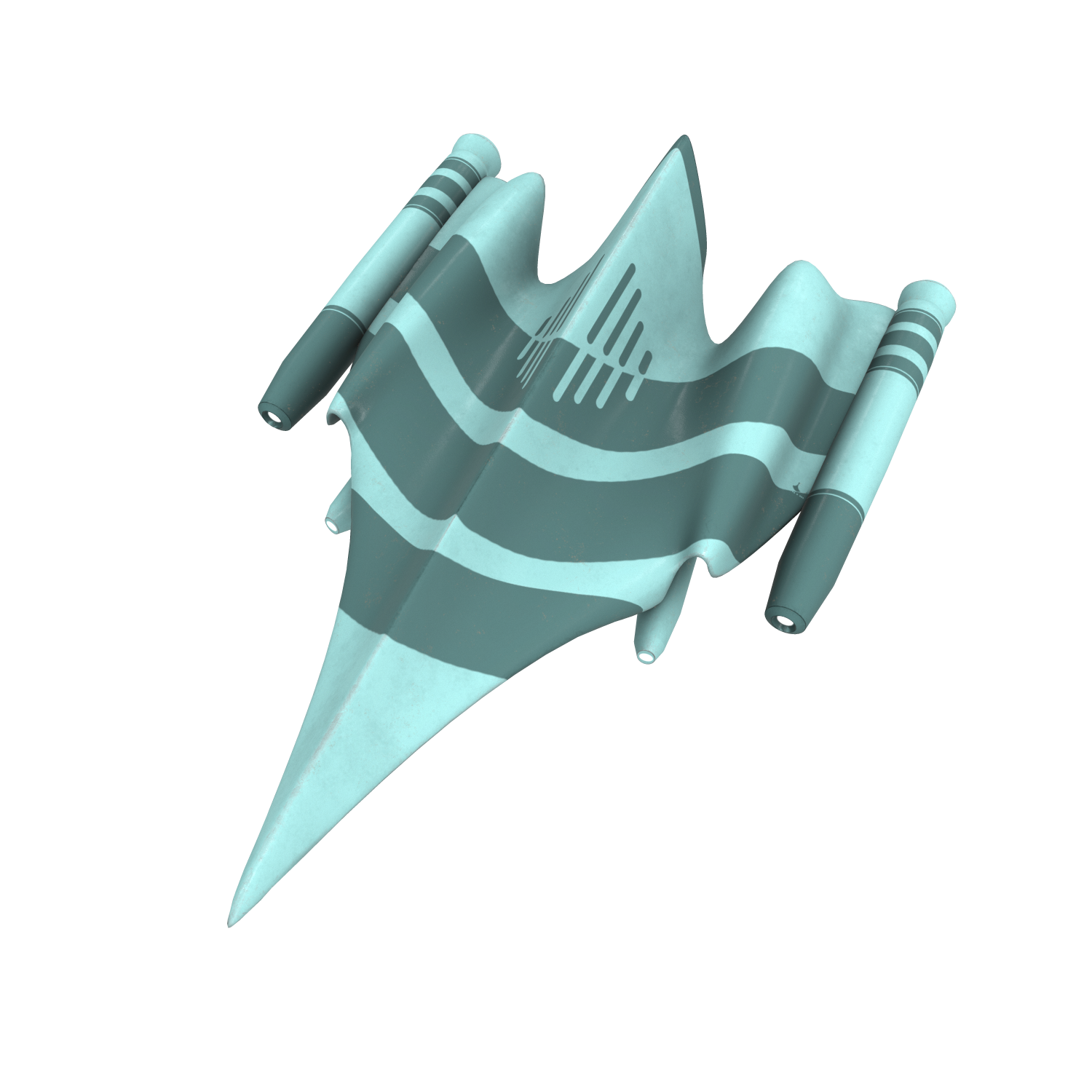 Talon friendly spaceship from play-to-earn game Operation Dawn